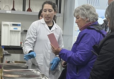 Codelco Ventanas conoce avances de proyecto sobre reutilización de relave en Escuela de Ingeniería Química